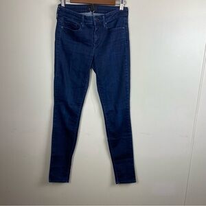 Vince Dark Wash Low Rise Skinny Jeans Size‎ 27 Classic Capsule Stretch
